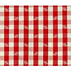 Brindille Red Fabric