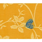 Papillons Yellow Fabric